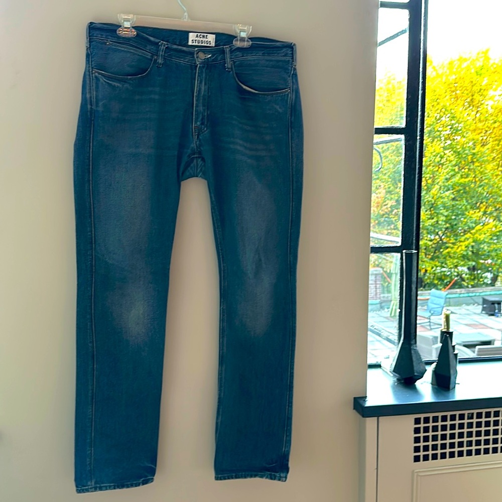 Acne Studios Max Vintage Blue Jeans